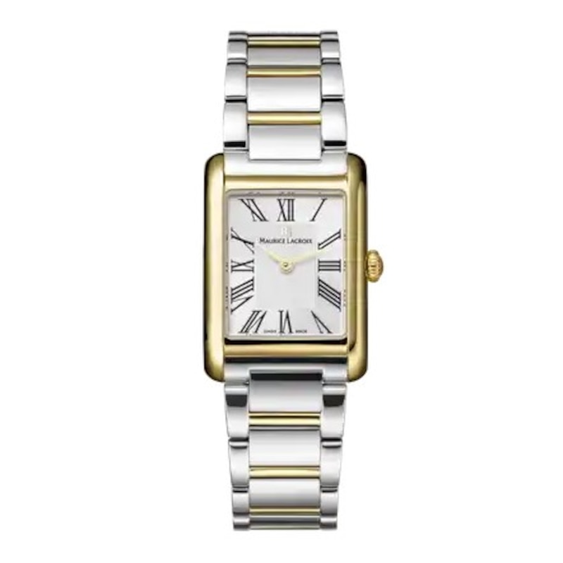 Main Image 1 of Maurice Lacroix Fiaba Square Two Tone Bracelet Watch