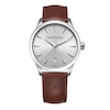Thumbnail Image 1 of Maurice Lacroix 1975 39mm Silver Tone Dial & Brown Leather Strap Watch