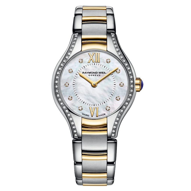 Raymond Weil Noemia Ladies' Diamond Two-Tone Bracelet Watch