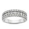 Thumbnail Image 1 of Platinum Round Three Row Eternity 1ct Diamond Ring