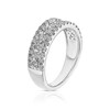 Thumbnail Image 2 of Platinum Round Three Row Eternity 1ct Diamond Ring