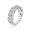Thumbnail Image 2 of Platinum Three Row Eternity 1ct Diamond Ring