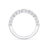 Thumbnail Image 3 of Platinum Scatter Eternity 1ct Diamond Ring