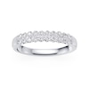 Thumbnail Image 1 of Platinum Three Row Eternity 0.50ct Diamond Ring