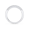 Thumbnail Image 3 of Platinum Three Row Eternity 0.50ct Diamond Ring