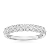 Thumbnail Image 1 of Platinum Princess & Round Eternity 0.50ct Diamond Ring