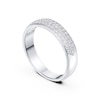 Thumbnail Image 2 of Platinum Pavé Eternity 0.50ct Diamond Ring