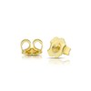 Thumbnail Image 3 of 9ct Yellow Gold 0.50ct Diamond Oval Cluster Stud Earrings