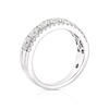 Thumbnail Image 3 of Vera Wang Platinum Oval Eternity 0.95ct Diamond Ring