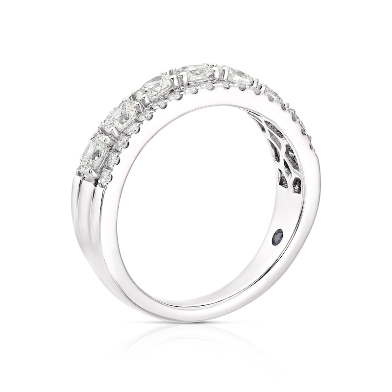 Main Image 3 of Vera Wang Platinum Oval Eternity 0.95ct Diamond Ring