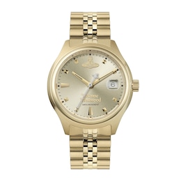 Vivienne Westwood Camberwell Champagne Dial & Gold Tone Bracelet Watch