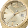 Thumbnail Image 2 of Vivienne Westwood Camberwell Champagne Dial & Gold Tone Bracelet Watch