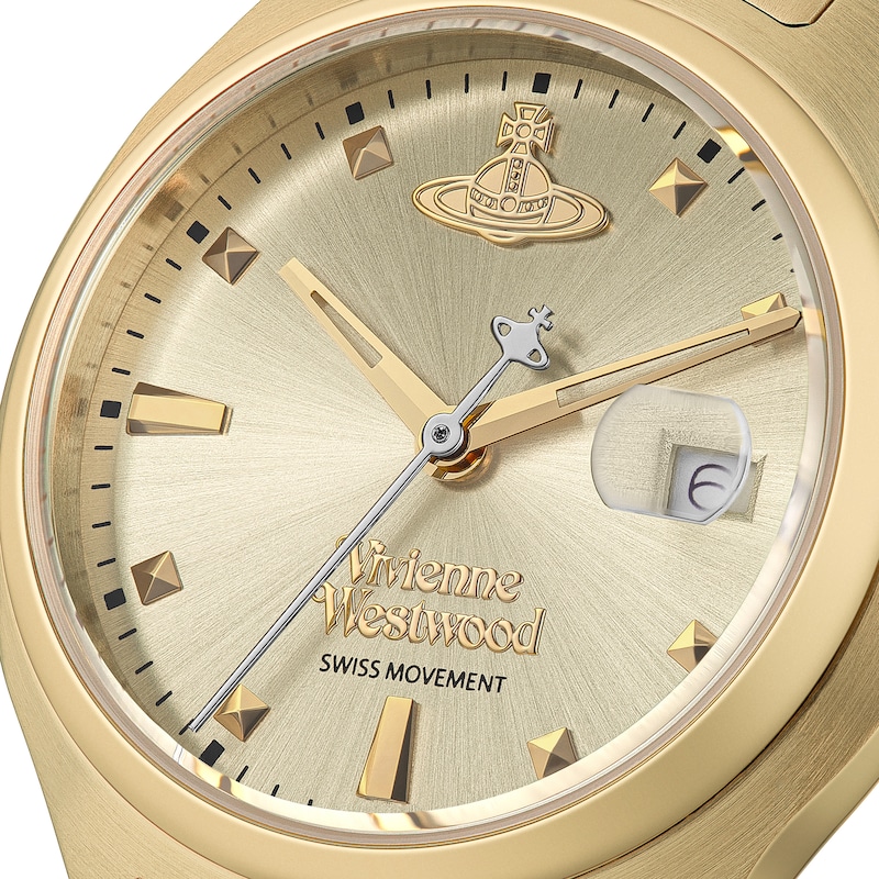 Main Image 2 of Vivienne Westwood Camberwell Champagne Dial & Gold Tone Bracelet Watch