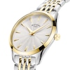 Thumbnail Image 2 of Rotary Ultra Slim Women's Silver Tone Dial & Two Tone Bracelet Watch