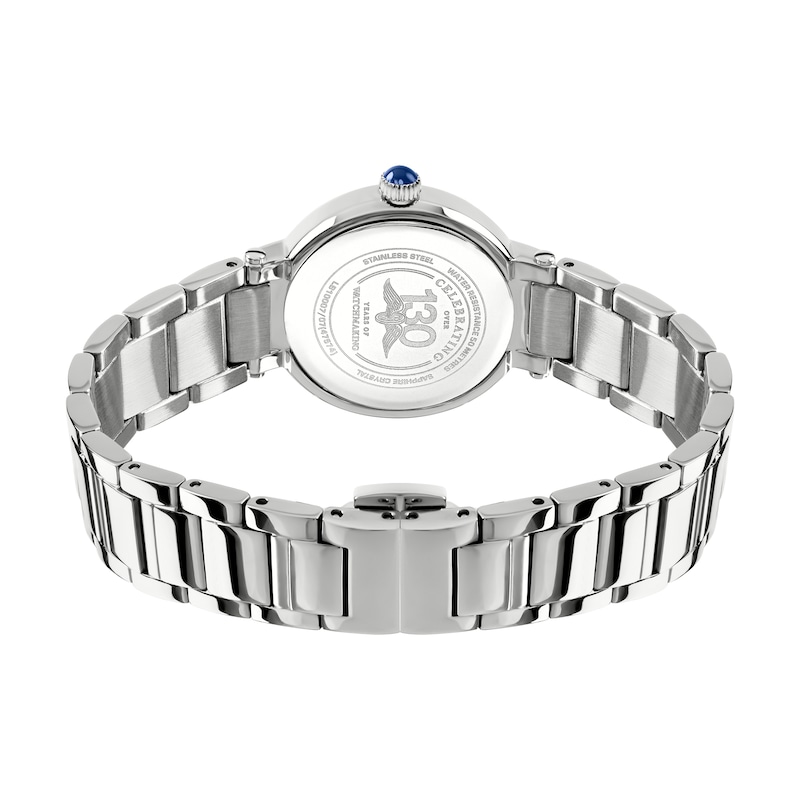 Main Image 4 of Rotary Heritage Women's Mother Of Pearl Dial & Stainless Steel Bracelet Watch