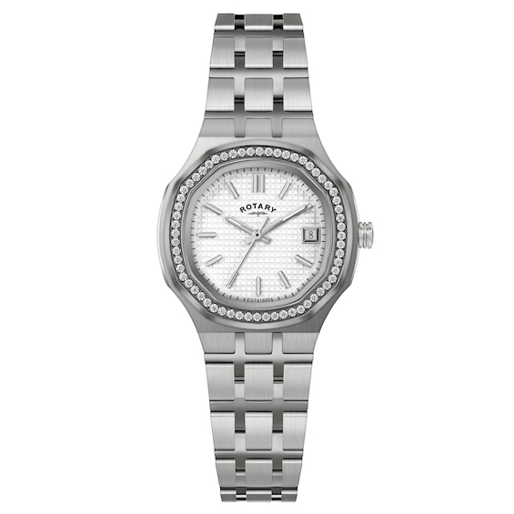 Rotary Women's Silver Rlb10013-01 Brillance 30Mm Quartz Watch In - Image 5