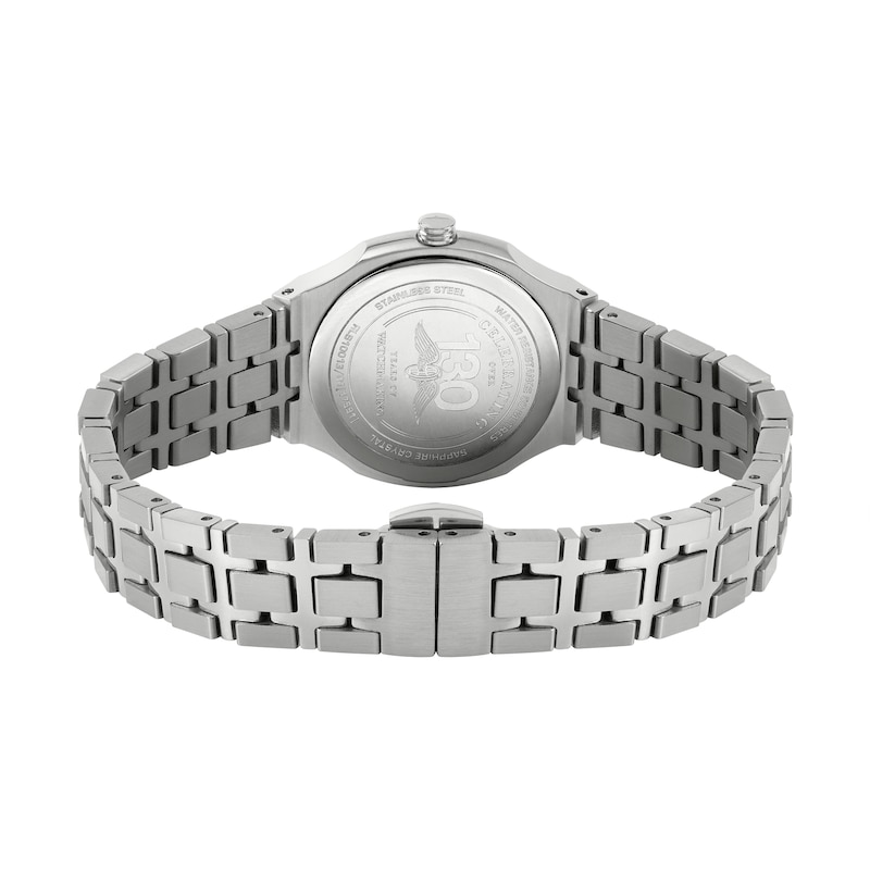 Main Image 4 of Rotary Brilliance Women's Stone Set White Dial & Stainless Steel Bracelet Watch