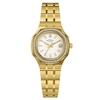Thumbnail Image 1 of Rotary Brilliance Women's White Dial & PVD Gold Tone Bracelet Watch
