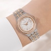 Thumbnail Image 3 of Rotary Brilliance Women's Stone Set Two Tone Bracelet Watch