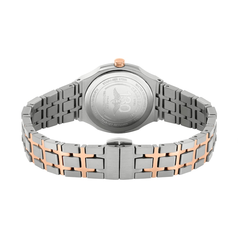 Main Image 4 of Rotary Brilliance Women's Stone Set Two Tone Bracelet Watch