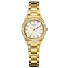 Thumbnail Image 1 of Rotary Brilliance Women's Stone Set White Dial & Gold Tone Bracelet Watch