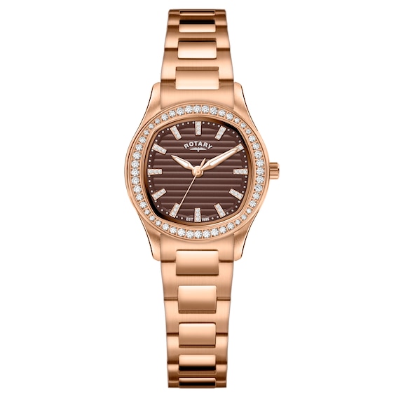 Rotary Women's RLB10020-16 Heritage 28mm Quartz Watch in Rose Gold - Image 3