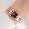 Thumbnail Image 3 of Rotary Brilliance Women's Stone Set PVD Rose Gold Tone Bracelet Watch