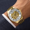 Thumbnail Image 4 of Rotary Greenwich Men's Gold Tone Bracelet Watch