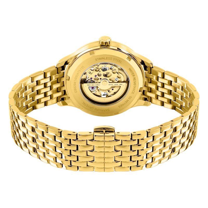 Main Image 5 of Rotary Greenwich Men's Gold Tone Bracelet Watch