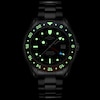 Thumbnail Image 2 of Rotary Seamatic GMT 300m Men's Black Dial & Stainless Steel Bracelet Watch
