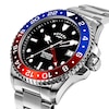 Thumbnail Image 3 of Rotary Seamatic GMT 300m Men's Black Dial & Stainless Steel Bracelet Watch