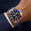 Thumbnail Image 4 of Rotary Seamatic GMT 300m Men's Black Dial & Stainless Steel Bracelet Watch