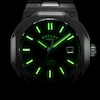 Thumbnail Image 5 of Rotary Regent Automatic 100m Men's Green Dial & Stainless Steel Watch