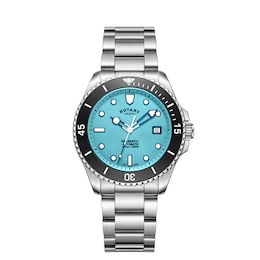 Rotary Seamatic 300m Blue Dial & Stainless Steel Bracelet Watch