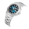 Thumbnail Image 2 of Rotary Regent Automatic 100m Men's Teal Dial & Stainless Steel Watch