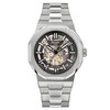 Thumbnail Image 1 of Rotary Regent Skeleton Automatic Women's Black Dial & Stainless Steel Watch