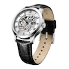 Thumbnail Image 2 of Rotary Greenwich Men's Skeleton Dial & Black Leather Strap Watch