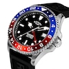 Thumbnail Image 3 of Rotary Seamatic GMT 300m Men's Black Silicone Strap Watch
