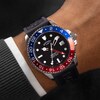 Thumbnail Image 4 of Rotary Seamatic GMT 300m Men's Black Silicone Strap Watch