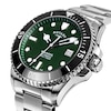 Thumbnail Image 2 of Rotary Seamatic 300m Green Dial & Stainless Steel Bracelet Watch