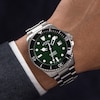 Thumbnail Image 3 of Rotary Seamatic 300m Green Dial & Stainless Steel Bracelet Watch