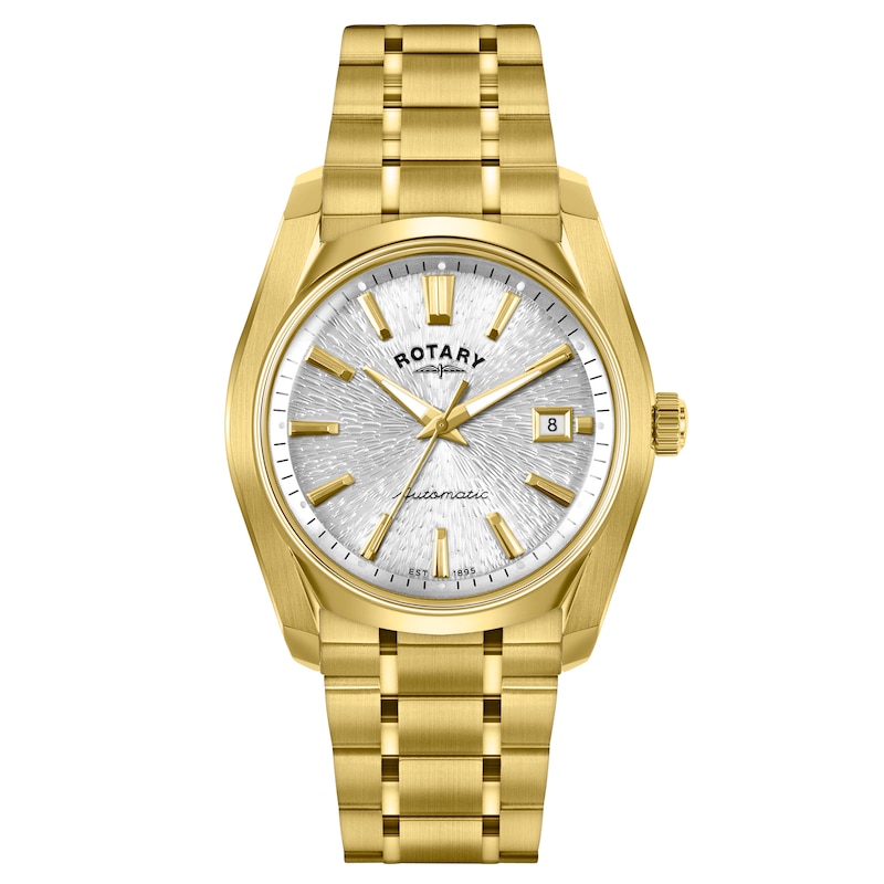 Main Image 1 of Rotary Lumen Men's PVD Gold Tone Bracelet Watch