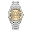 Thumbnail Image 1 of Rotary Lumen Men's Champagne Dial Stainless Steel Bracelet Watch