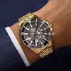 Thumbnail Image 4 of Rotary Apex 100 Chronograph Men's Gold Tone Bracelet Watch