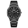 Thumbnail Image 1 of Rotary Heritage Men's Octagonal Gun Black Stainless Steel Bracelet Watch