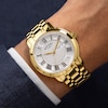 Thumbnail Image 3 of Rotary Heritage Men's White Dial & Gold Tone Bracelet Watch