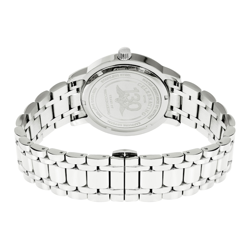 Main Image 4 of Rotary Heritage Men's Green Dial & Stainless Steel Bracelet Watch