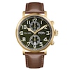 Thumbnail Image 1 of Rotary Heritage Pilot 100m Women's Brown Leather Strap Watch