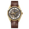 Thumbnail Image 1 of Rotary Men's Seamatic Eclipse Gold Tone & Brown Leather Strap Watch