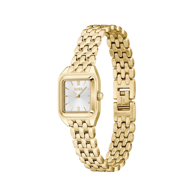 Main Image 2 of Boss Mae Petite Women's Silver Dial Gold Tone Bracelet Watch
